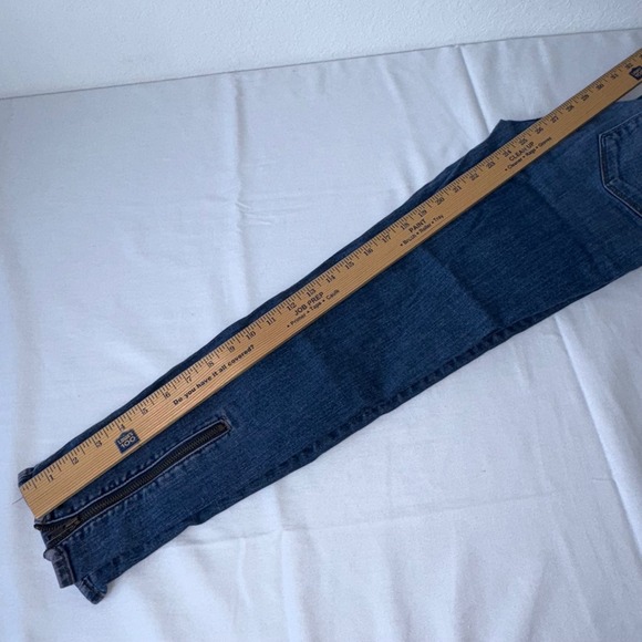 J Brand antigua denim Jeans Skinny Ankle Zip Medium Wash Denim Size 29 - Picture 4 of 11